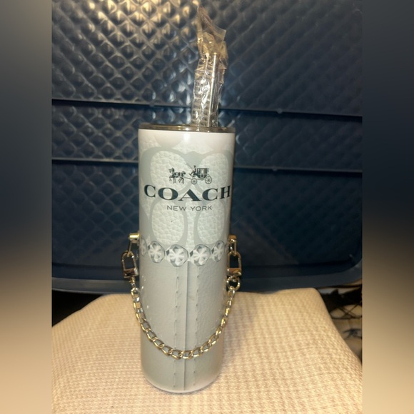 Coach Silver handmade tumbler - Picture 1 of 3